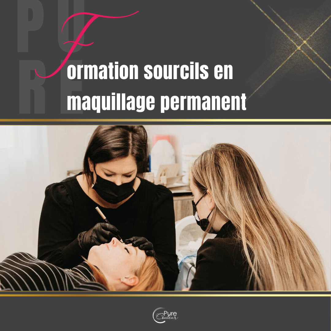 Formation en maquillage permanent sourcils