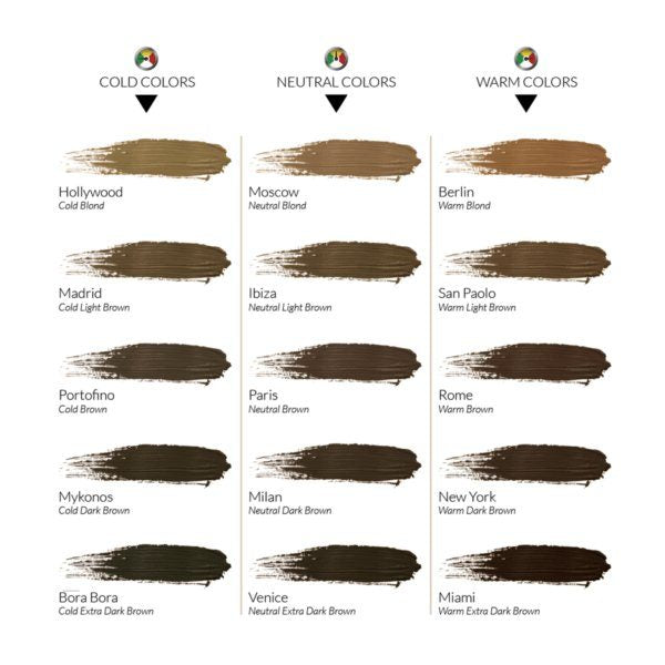 Biotek - Pigments sourcils DISCONTINUÉ