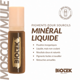 Ensemble pigments sourcils - Biotek Inorganic Brow Kit (Liquide)