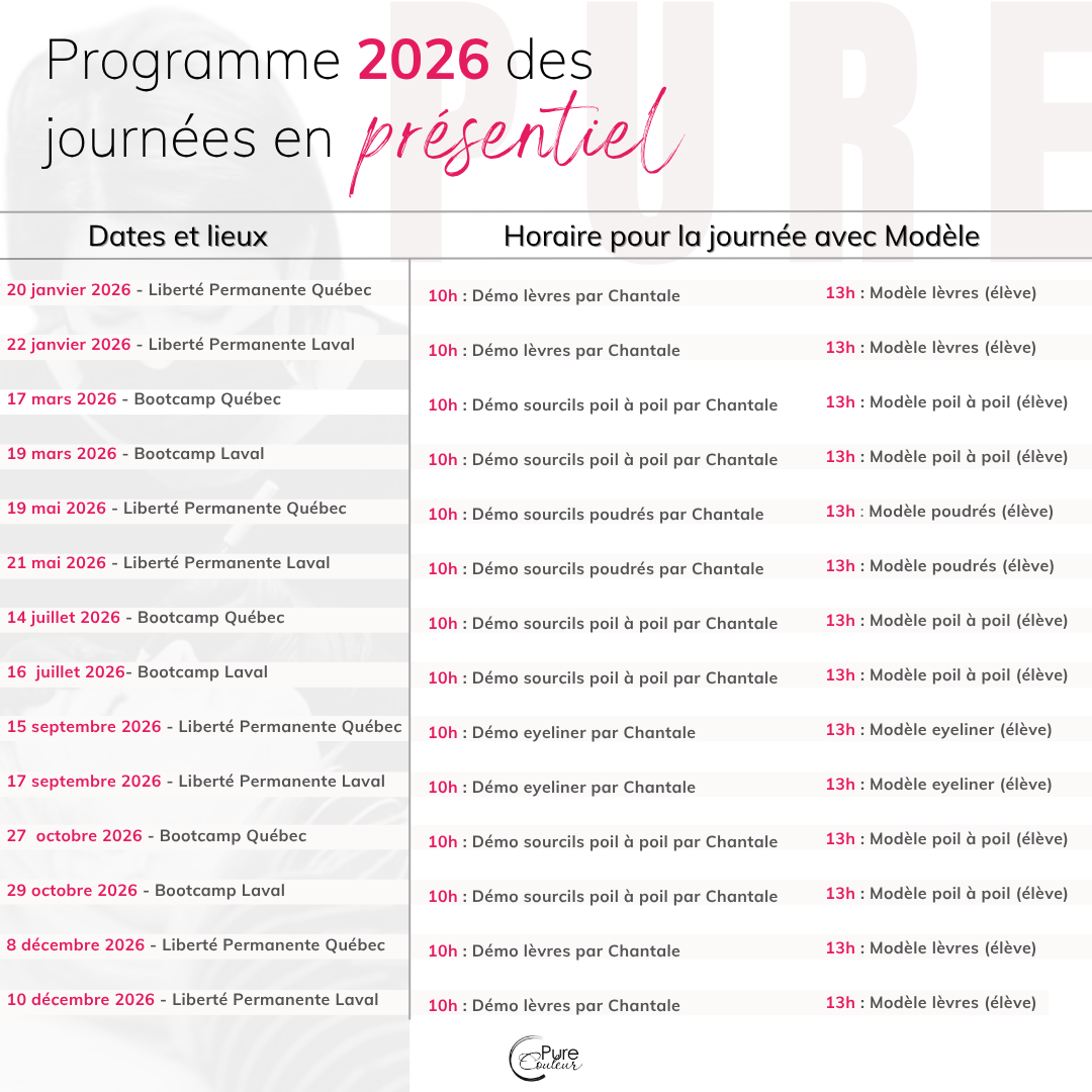 Journée de pratique en présentiel – Réservée aux étudiantes