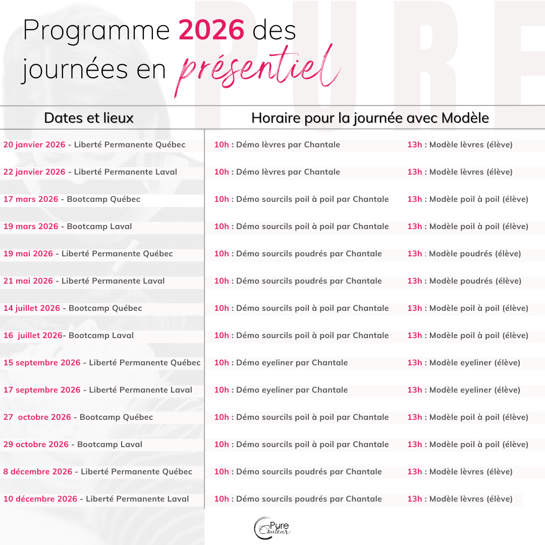 Journée de pratique en présentiel – Réservée aux étudiantes