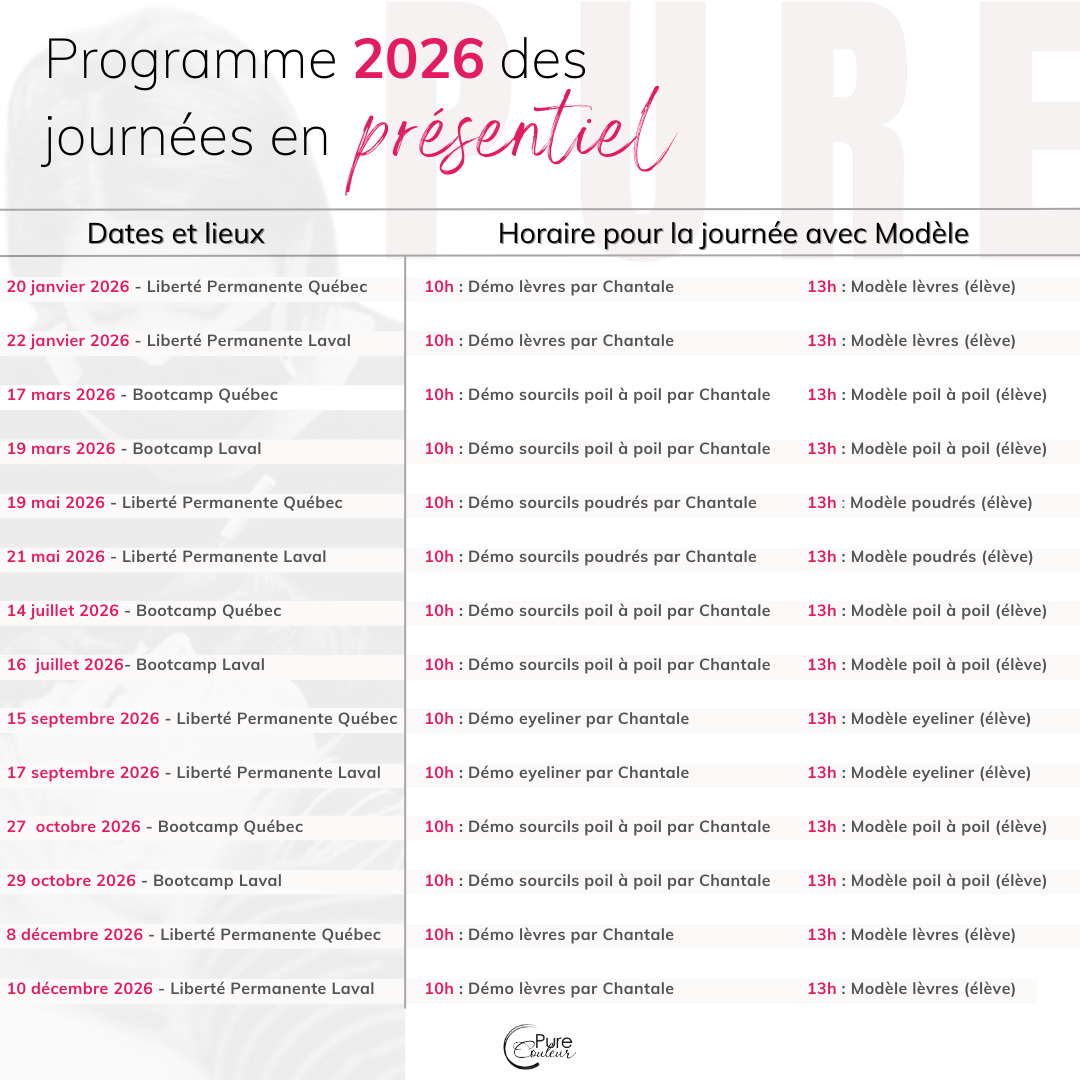 Journée de pratique en présentiel – Réservée aux étudiantes