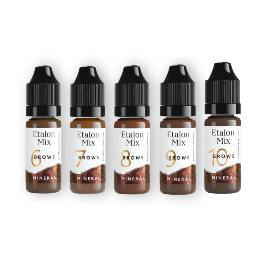 Etalon Mix - Pigments Sourcils Minéral